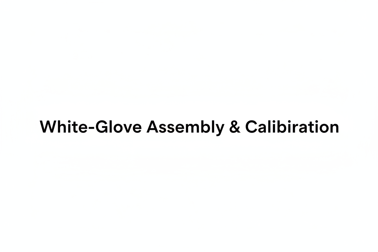White-Glove Assembly & Calibration